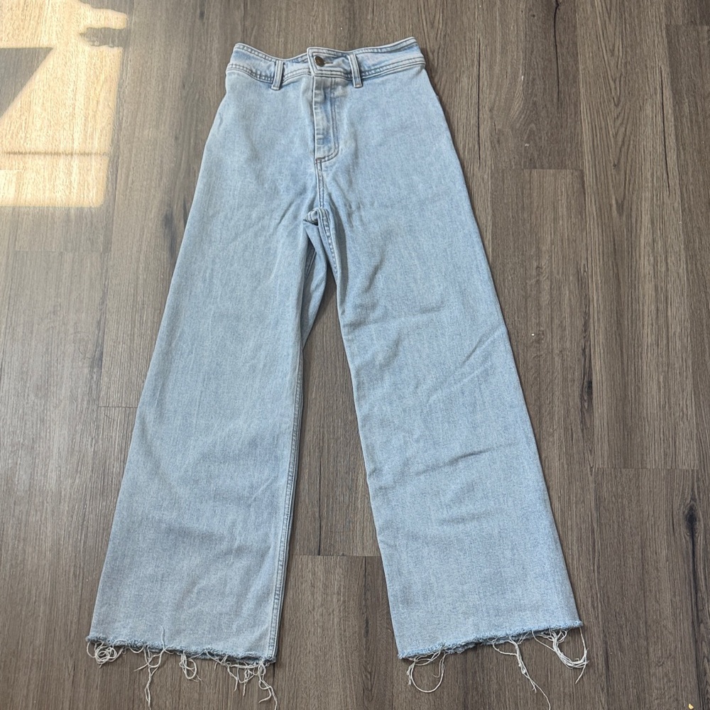 Rip Curl Light Blue Wide-Leg Jeans